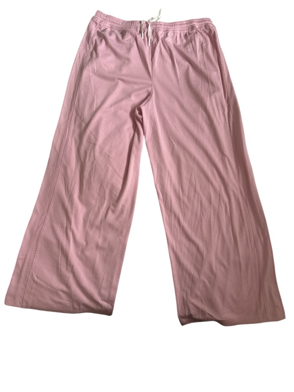 Free People- Overtime mesh Pants in light pink. NWOT - Picture 2 of 2